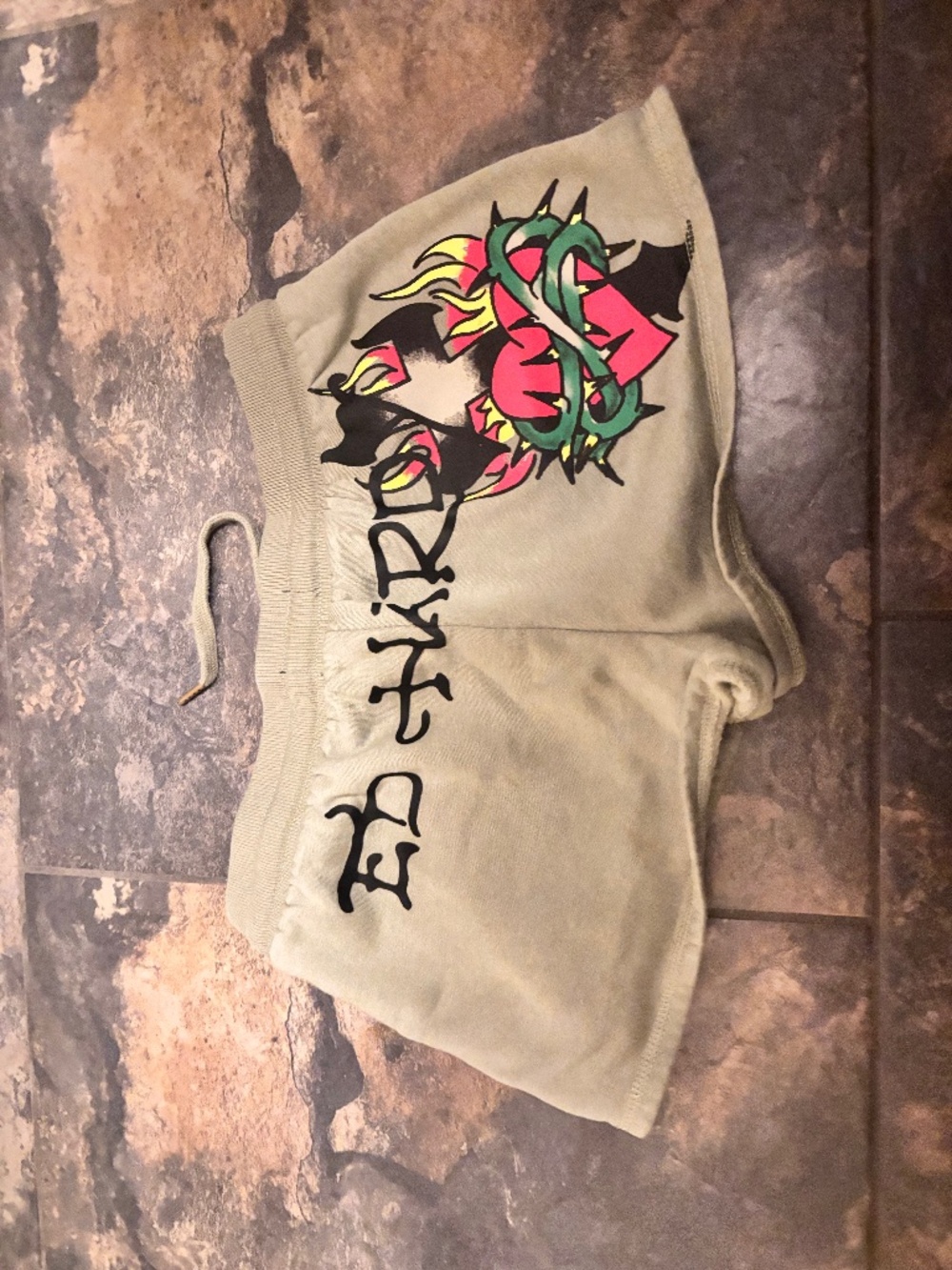 ED hardy booty shorts